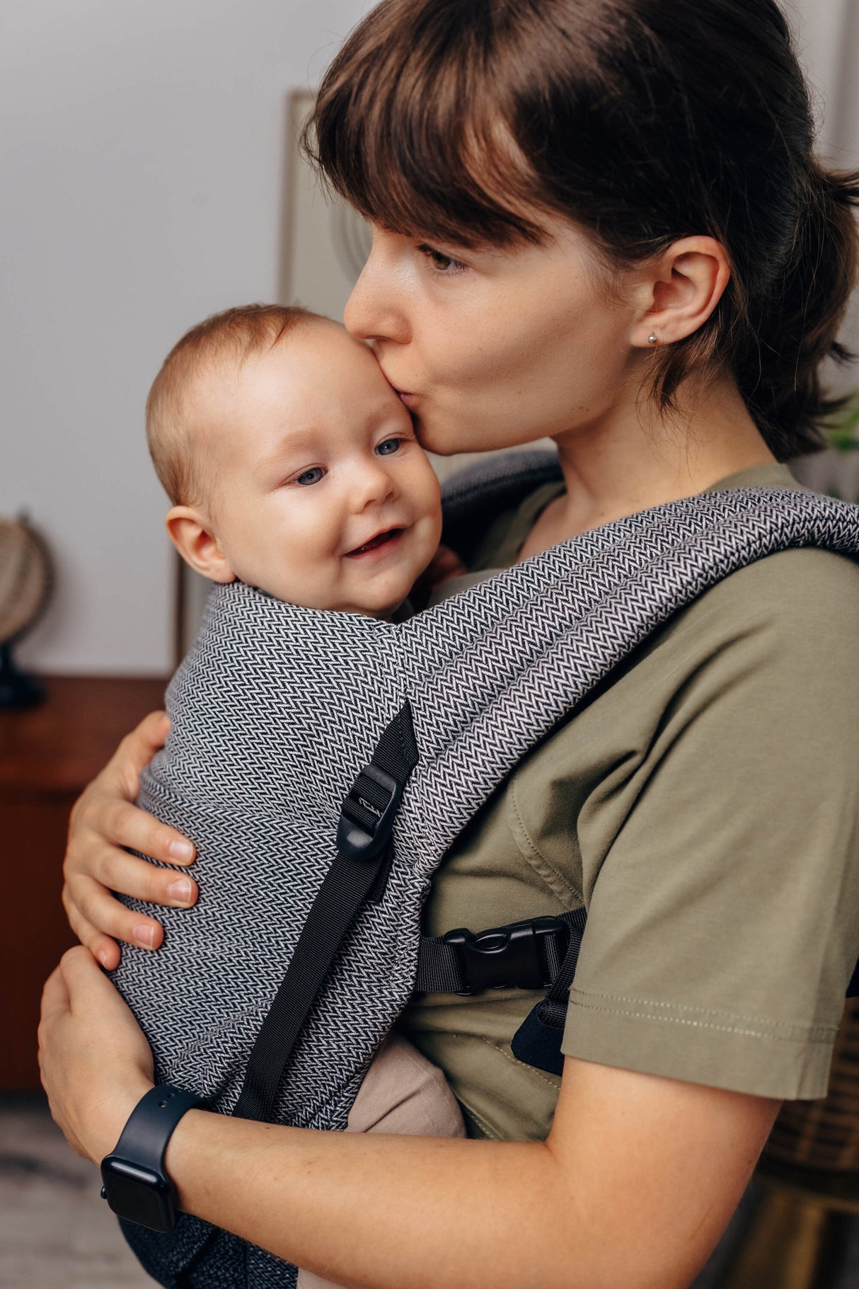 LennyLamb LennyLight - Kleine Visgraat Ombre Grijs