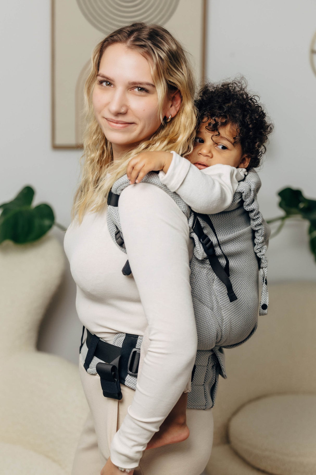LennyLamb LennyPreschool (tot 30kg) - Kleine Visgraat Grijs