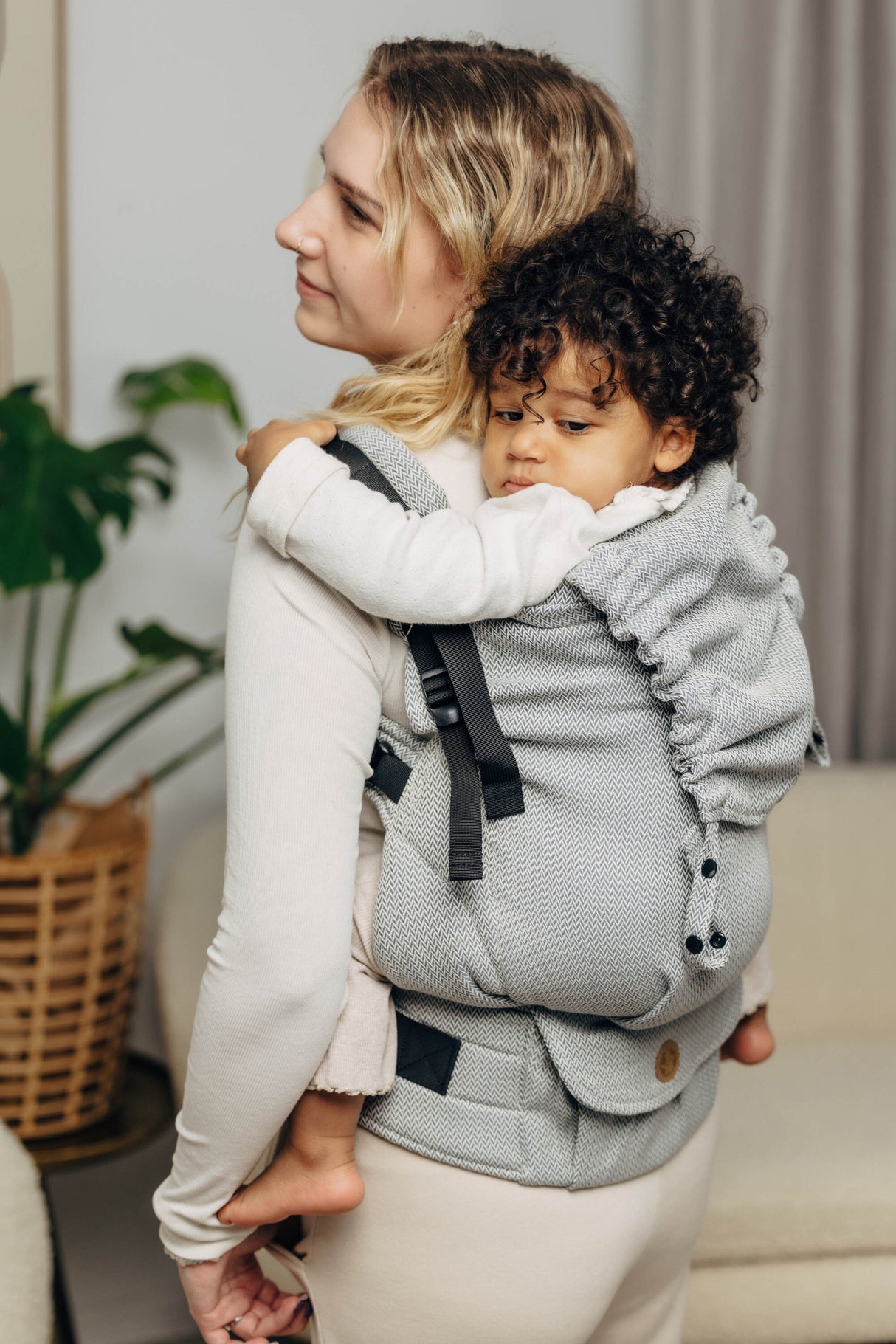 LennyLamb LennyPreschool (tot 30kg) - Kleine Visgraat Grijs