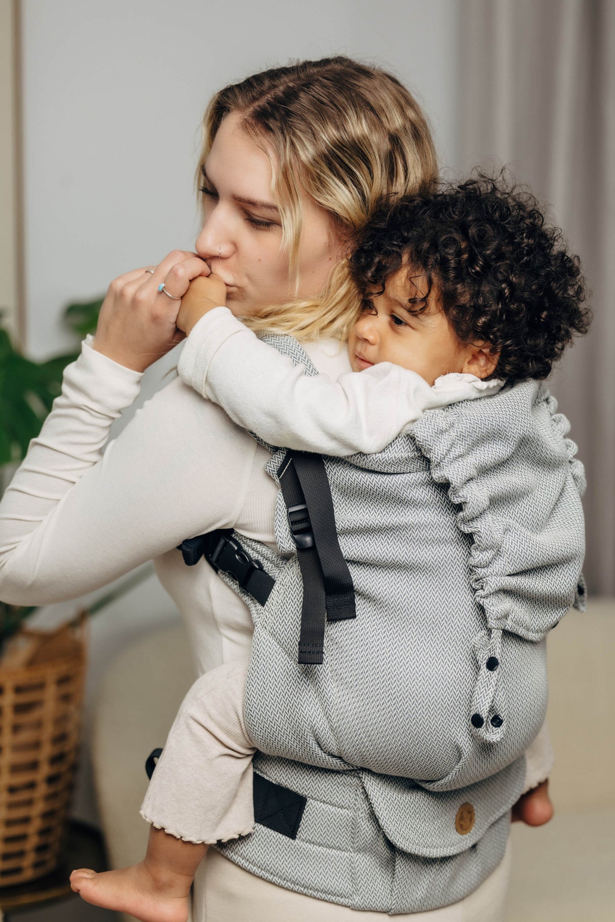 LennyLamb LennyPreschool (tot 30kg) - Kleine Visgraat Grijs