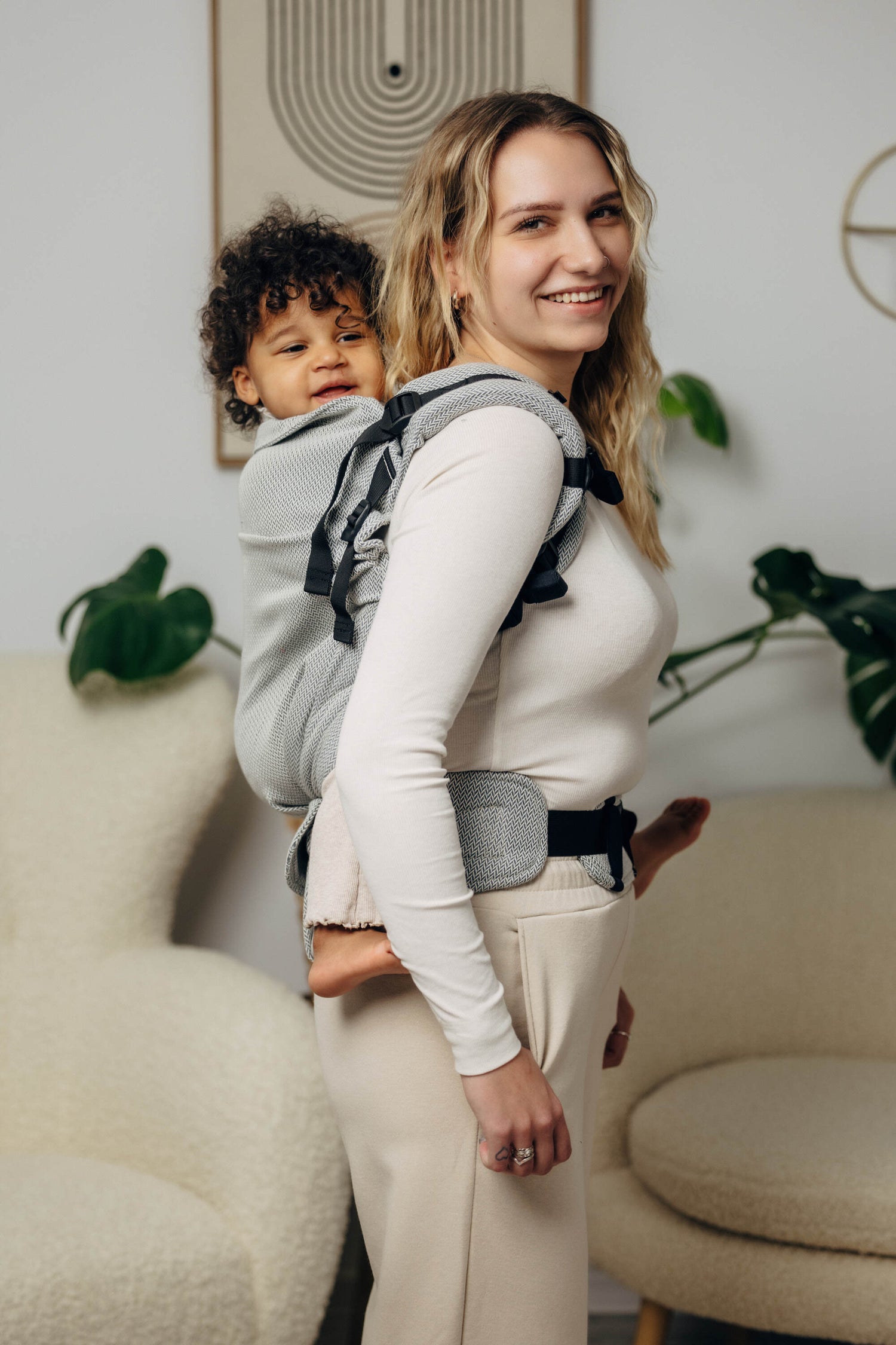 LennyLamb LennyPreschool (tot 30kg) - Kleine Visgraat Grijs