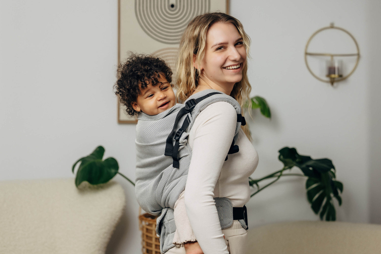 LennyLamb LennyPreschool (tot 30kg) - Kleine Visgraat Grijs