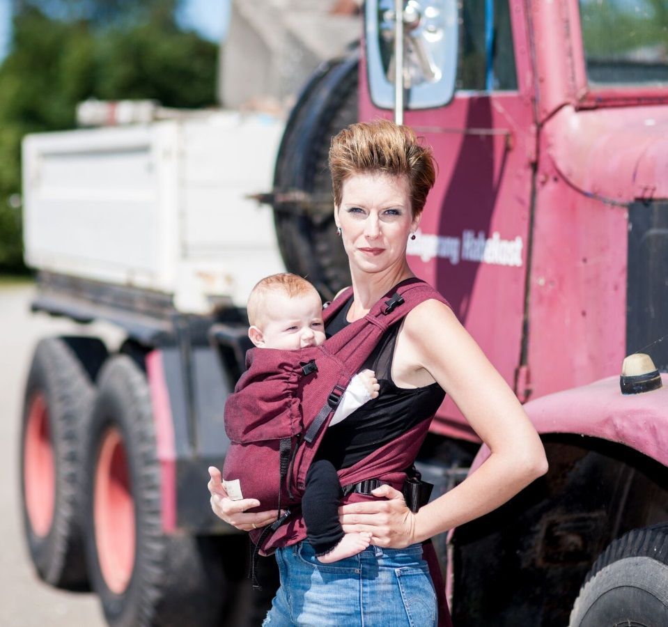 STORCHENWIEGE BabyCarrier Bordeaux