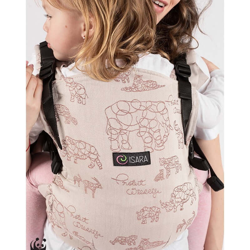 Isara The One Wildlife Sandy babycarrier