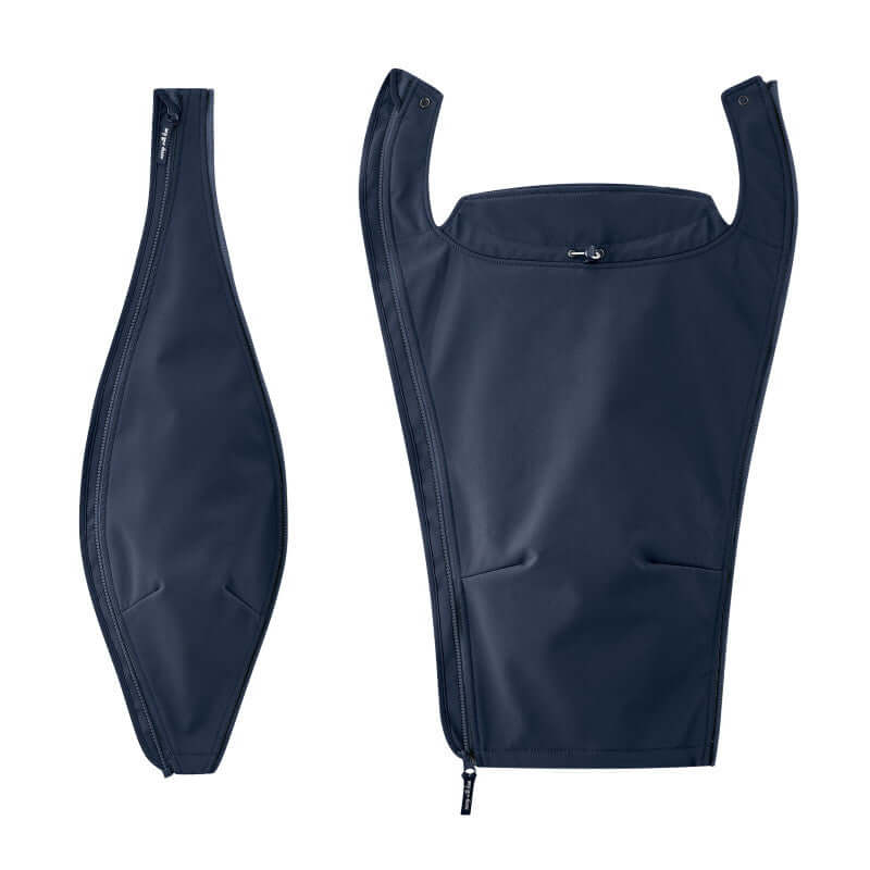 Shop Mamalila Mamalila Softshell Babywearing Jacket Allrounder - Navy at Babymaxi
