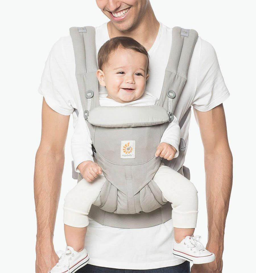 Shop Ergobaby Ergobaby Omni 360 Carrier - Pearl Grey at Babymaxi
