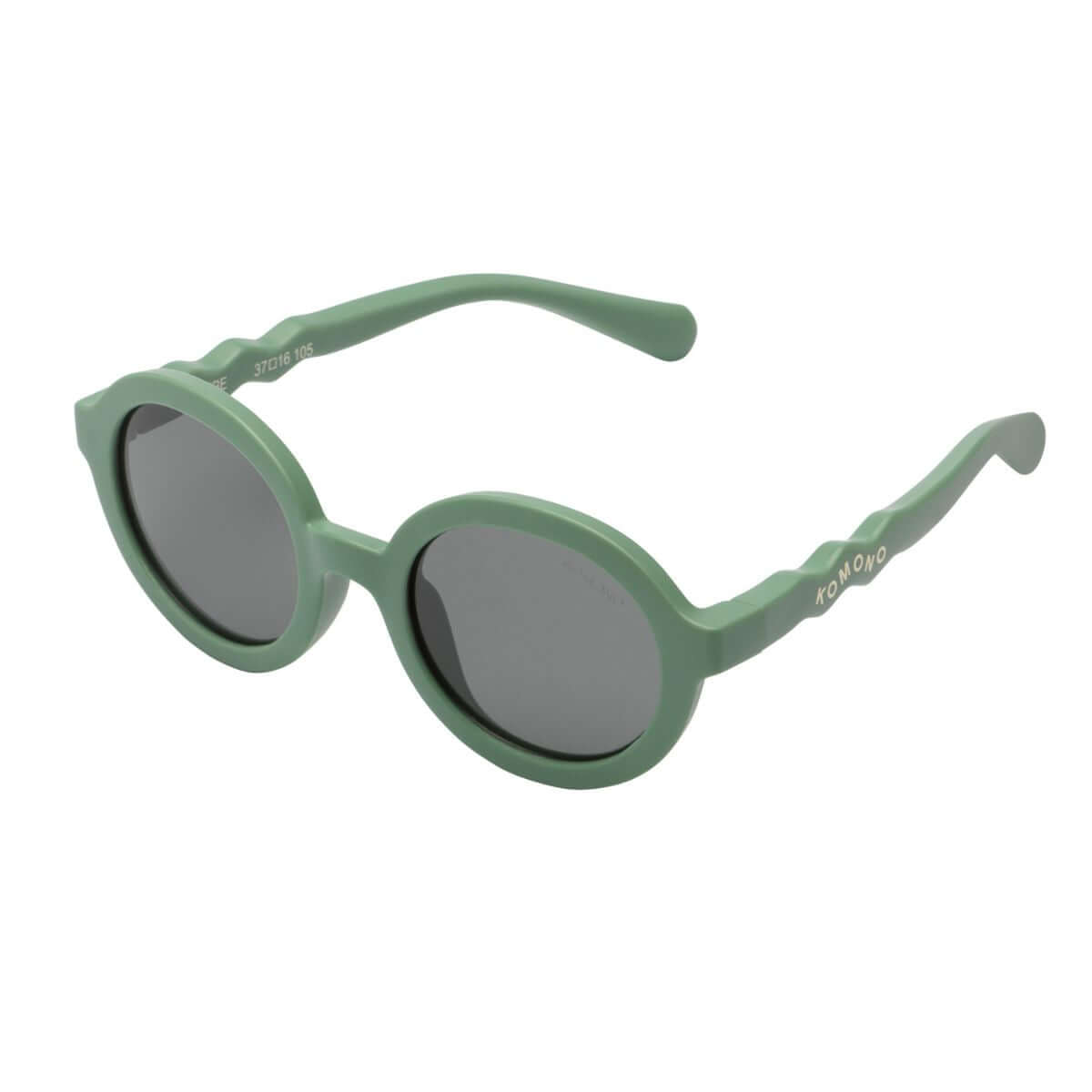 Baby Sunglasses - UV Protection for Babywearing in stylish green, polarized lenses for glare reduction | Babymaxi