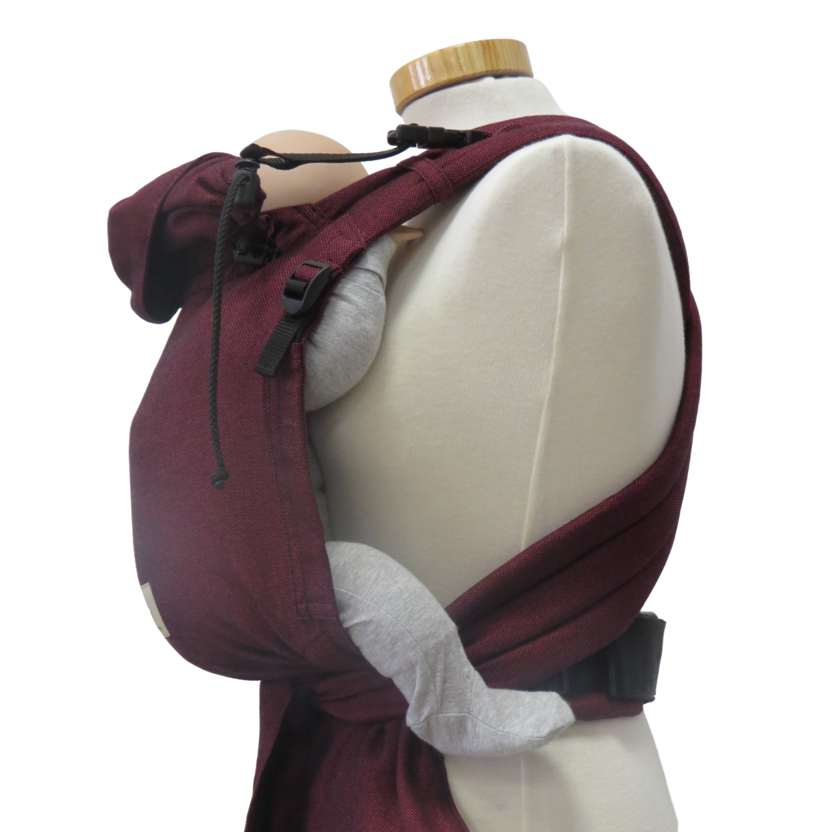 Storchenwiege Talemo Half-Buckle Baby Draagzak - Bordeaux