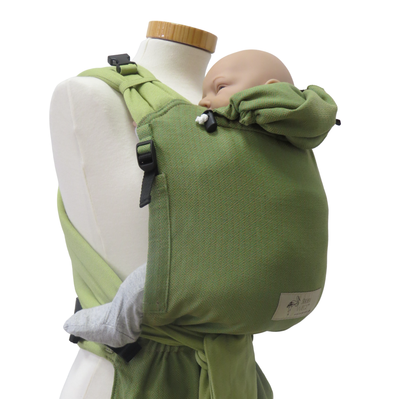 Storchenwiege Draagzak Groen - Baby Carrier