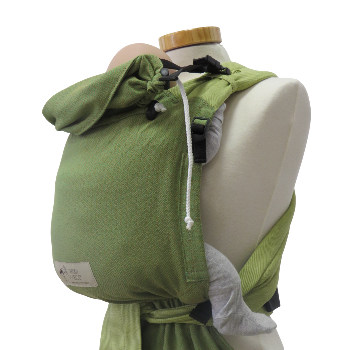 Storchenwiege Draagzak Groen - Baby Carrier