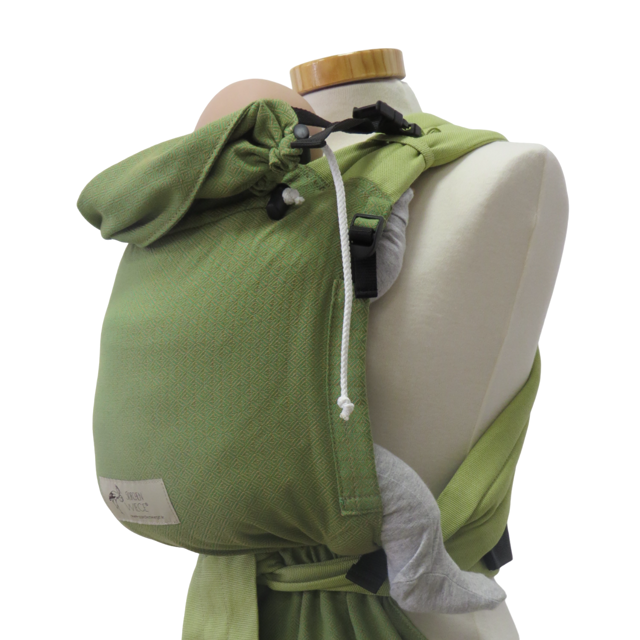 Storchenwiege Draagzak Groen - Baby Carrier