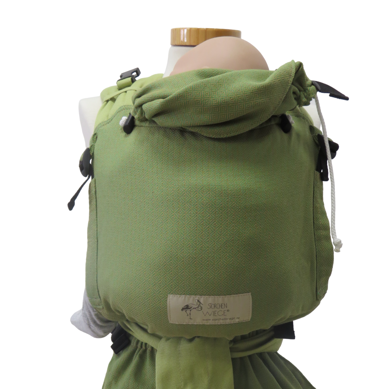 Storchenwiege Draagzak Groen - Baby Carrier