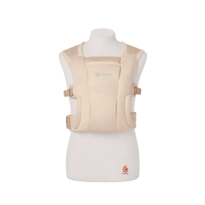 Ergobaby Embrace Soft Air Mesh - Cream baby carrier showcasing breathable mesh design | Babymaxi