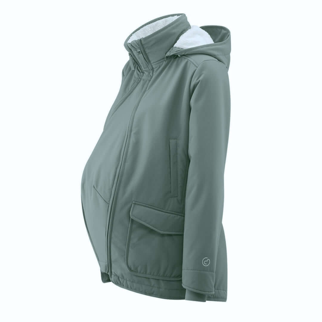 Shop Mamalila Mamalila Allweather Cosy Allrounder Softshell - Agave at Babymaxi