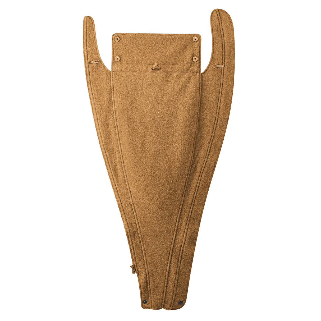 Mamalila Eco Wool Baby Draagmantel Oslo - Camel