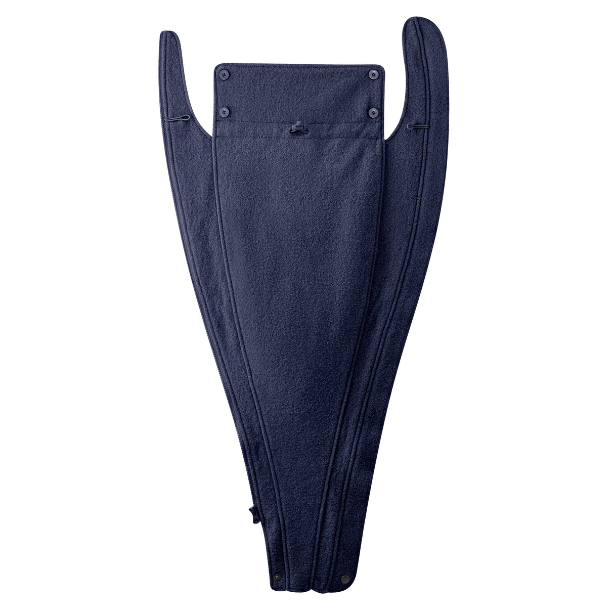 Mamalila Eco Wool Baby Draagmantel Oslo - Navy