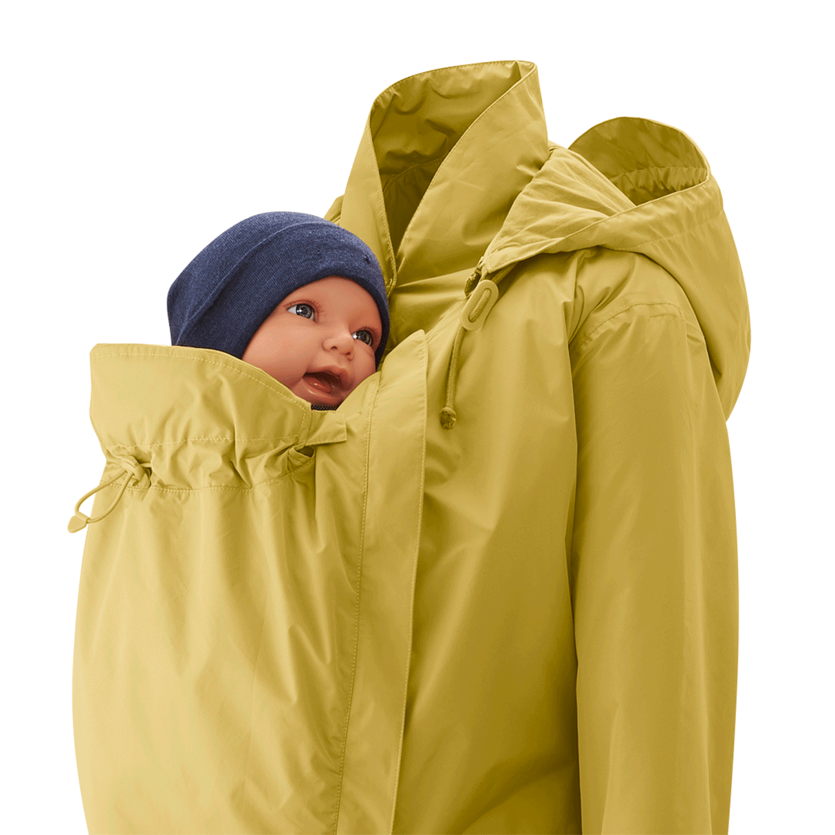 Mamalila Dublin Baby Draagmantel – Mustard