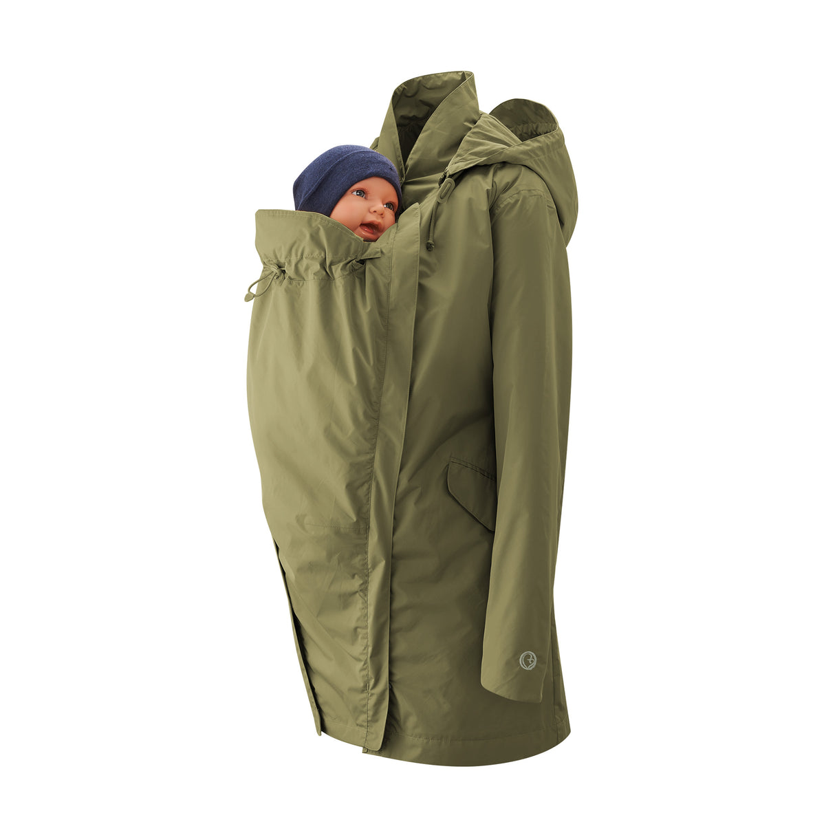 Mamalila Dublin Baby Draagmantel – Khaki