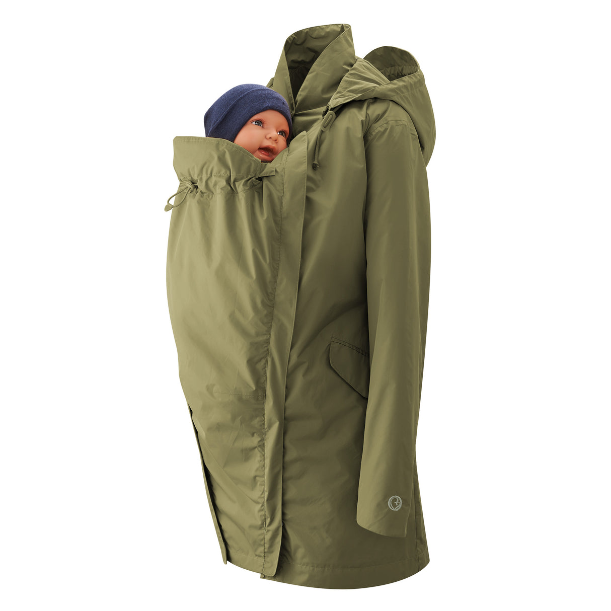Mamalila Dublin Baby Draagmantel – Khaki