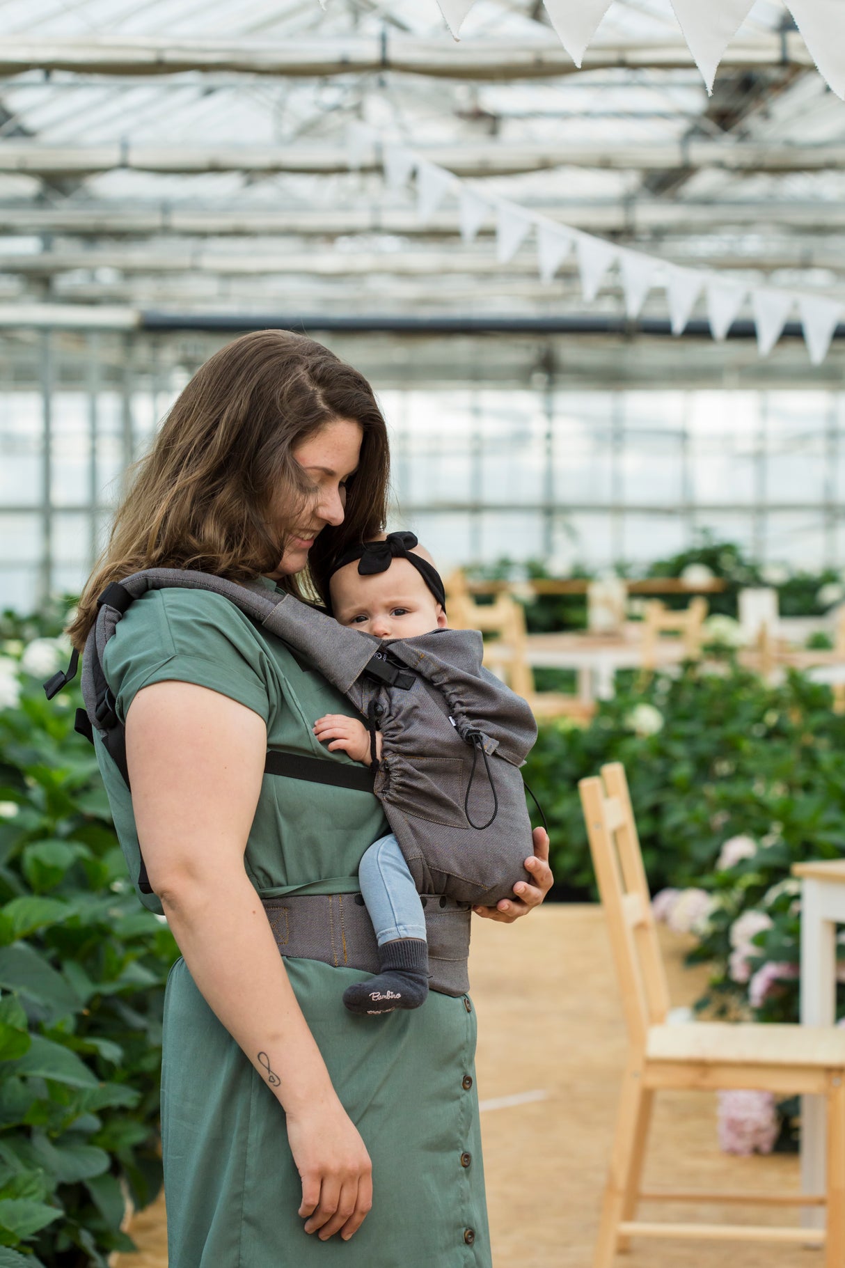 Neko Switch Baby Draagzak - Gedurfd, 2 extra kapjes