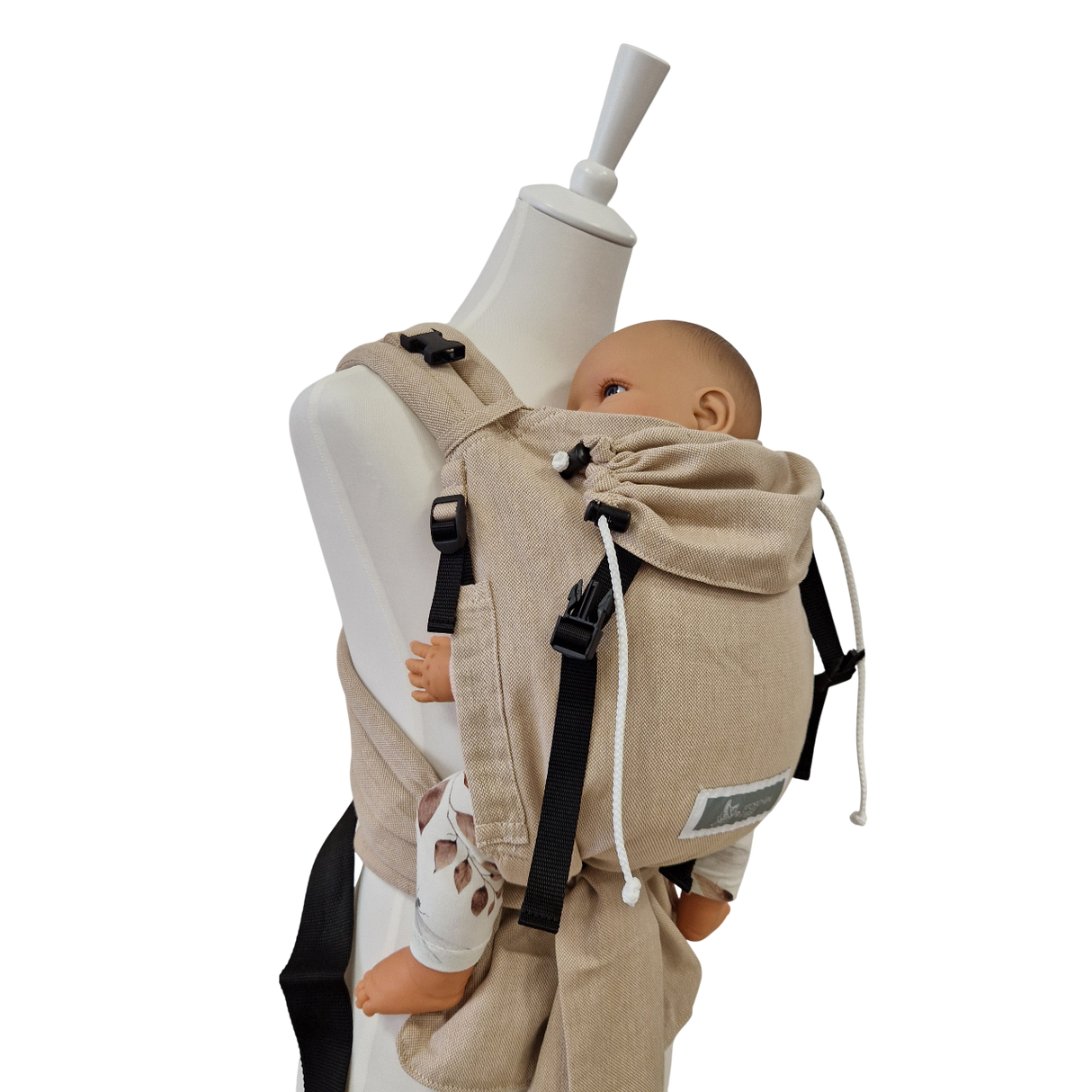 Storchenwiege Talemo Half-Buckle Baby Draagzak - Natural