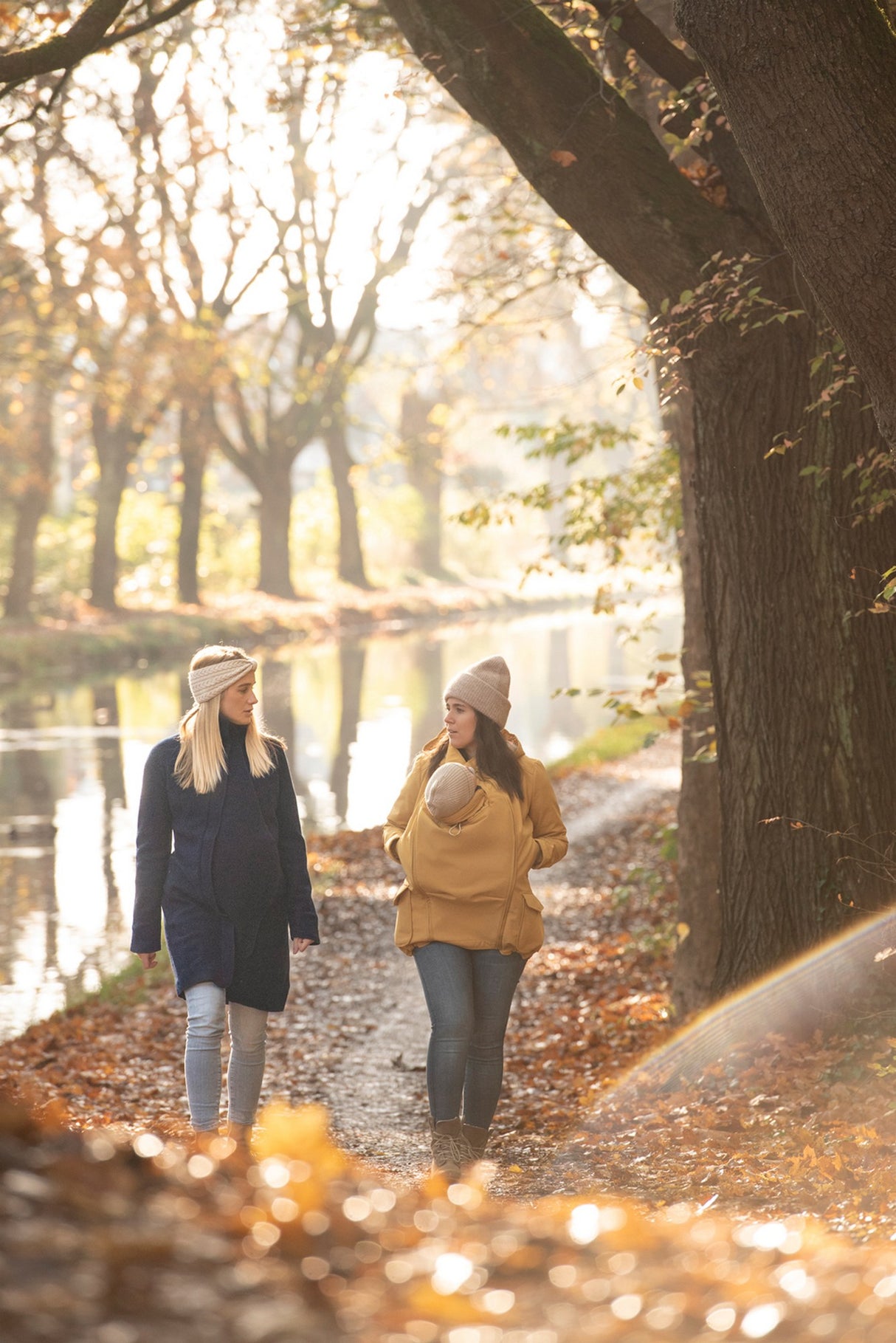 Mamalila Eco Wool Baby Draagmantel Oslo - Camel