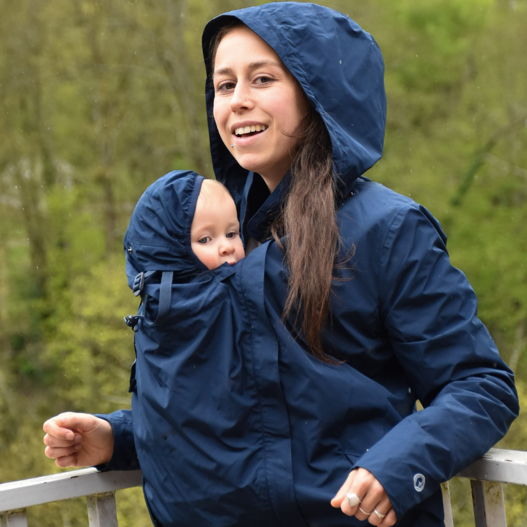 Mamalila Dublin Baby Draagmantel – Navy