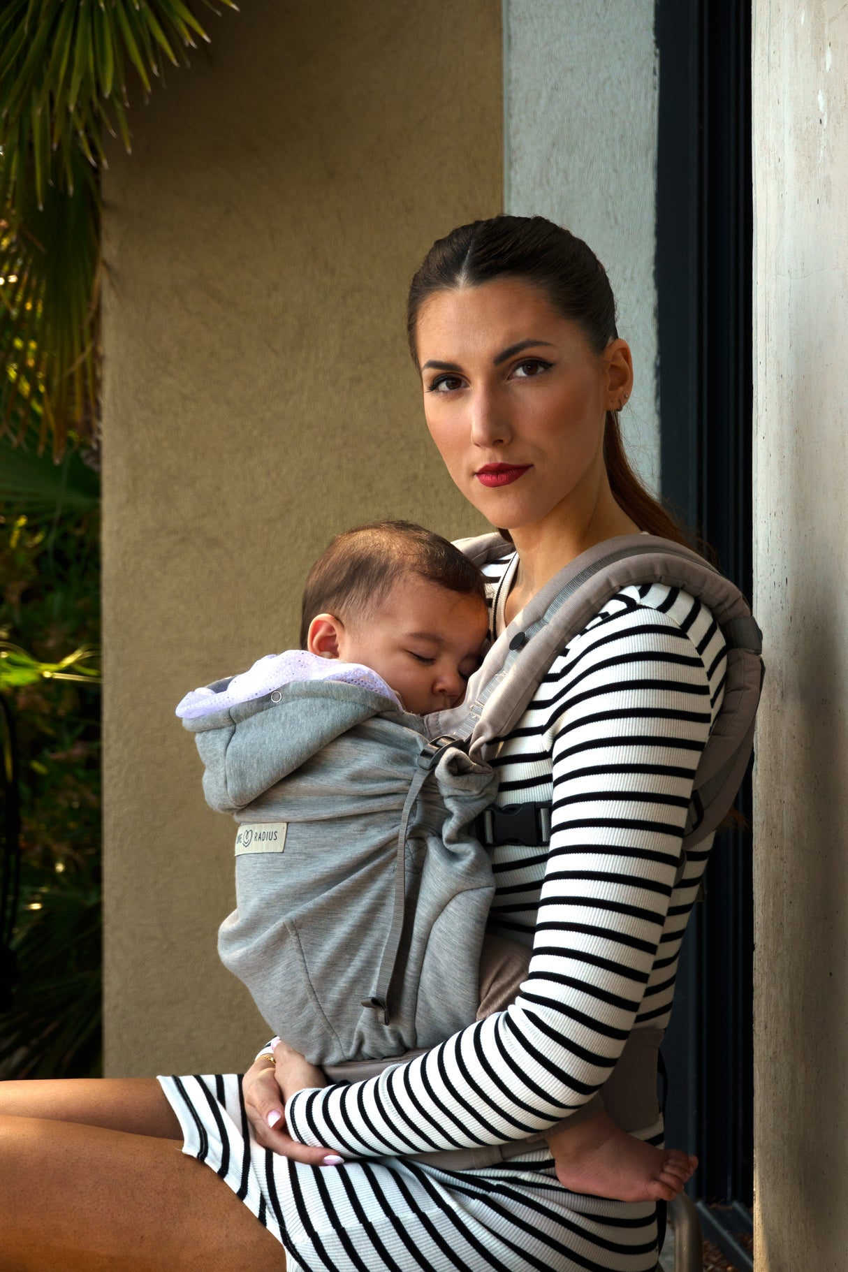 Love Radius HoodieCarrier 2 - Athletic Grijs