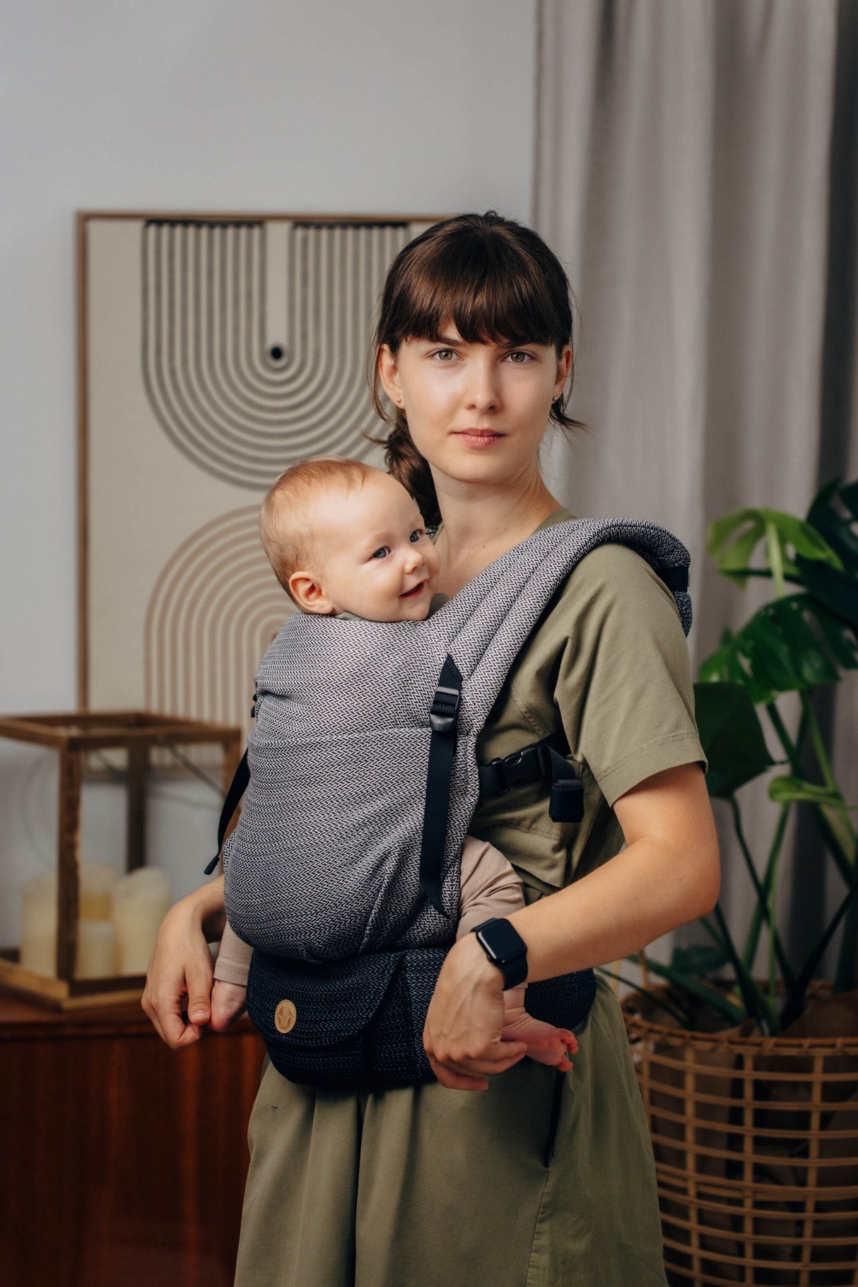 LennyLight - Kleine Visgraat Ombre Grijs