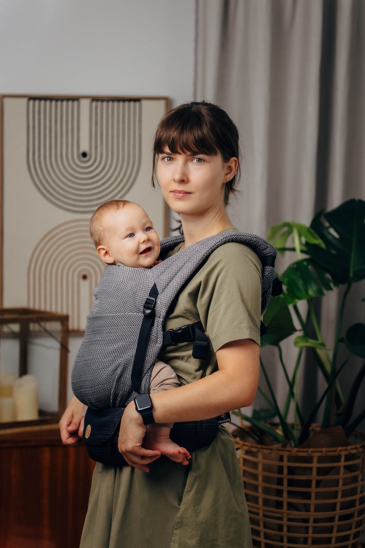 LennyLight - Kleine Visgraat Ombre Grijs