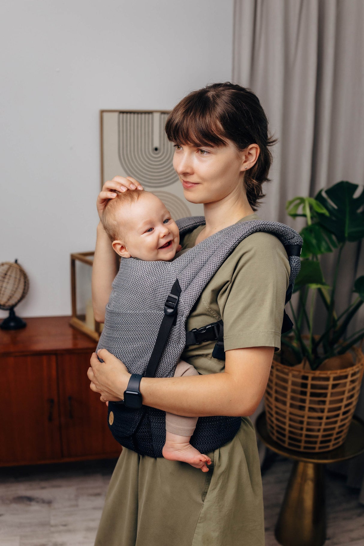 LennyLight - Kleine Visgraat Ombre Grijs