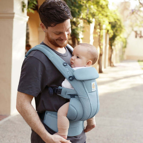 Shop Ergobaby Ergobaby Omni Breeze - Slate Blue at Babymaxi