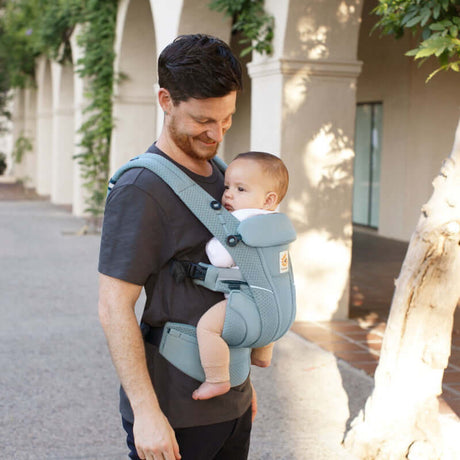 Shop Ergobaby Ergobaby Omni Breeze - Slate Blue at Babymaxi