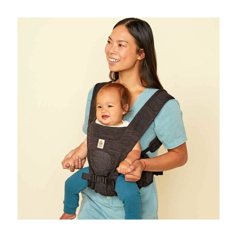 Shop Ergobaby Ergobaby Aerloom, Lightweight & Breathable - Charcoal Black at Babymaxi