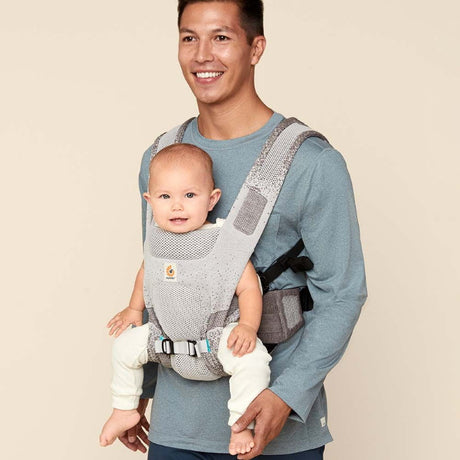 Shop Ergobaby Ergobaby Aerloom, Lightweight & Breathable - Slate Grey at Babymaxi