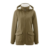 Shop Mamalila Mamalila Allweather Cosy Allrounder Softshell - Khaki at Babymaxi