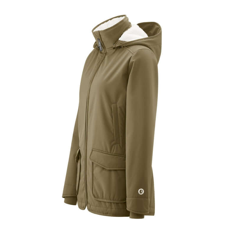 Shop Mamalila Mamalila Allweather Cosy Allrounder Softshell - Khaki at Babymaxi