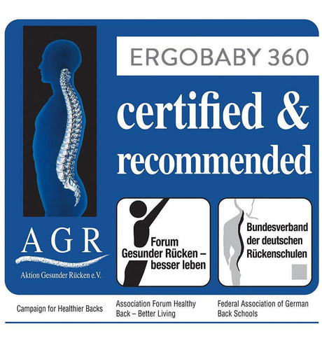 Shop Ergobaby Ergobaby Omni 360 Carrier - Pure Black at Babymaxi