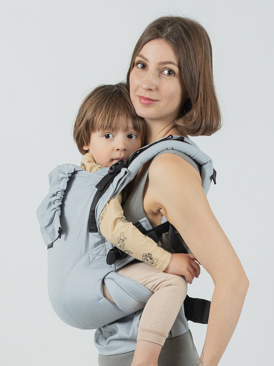 Isara The One, Ergonomische Baby Draagzak - Pearl Grey