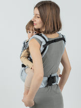 Isara The One, Ergonomische Baby Draagzak - Pearl Grey