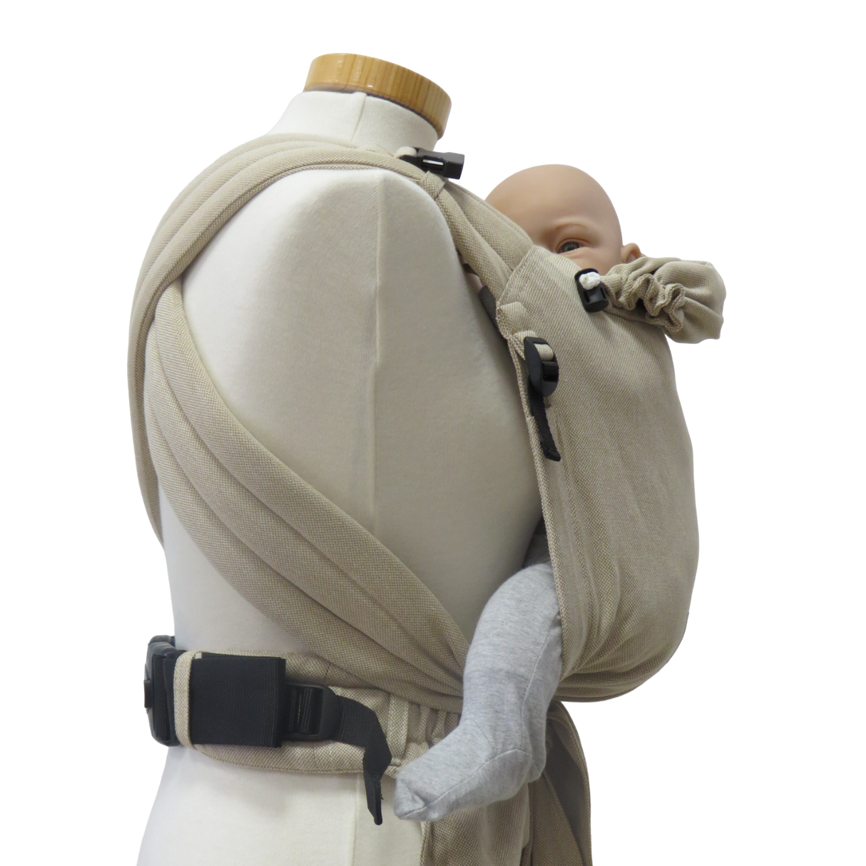Storchenwiege Talemo Half-Buckle Baby Draagzak - Natuurlijk
