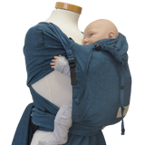 Storchenwiege Wrap Baby Draagzak - Turquoise