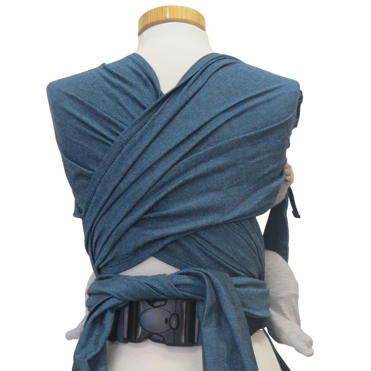 Storchenwiege Wrap Baby Draagzak - Turquoise