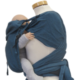 Storchenwiege Wrap Baby Draagzak - Turquoise