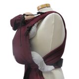 Storchenwiege Half-Buckle Babydrager - Bordeaux