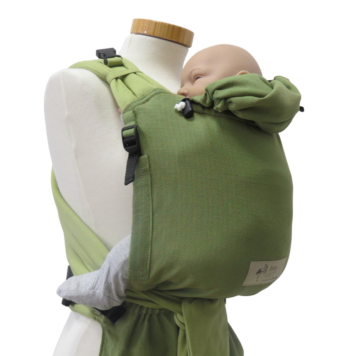Storchenwiege Draagzak Groen - Baby Carrier