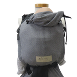 Storchenwiege Talemo Half-Buckle Baby Draagzak - Leo Black White