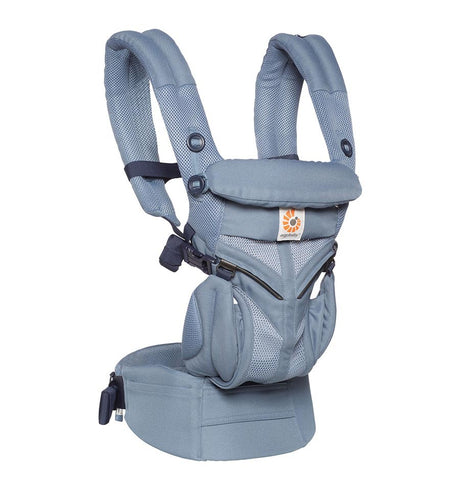 Shop Ergobaby Ergobaby Omni 360 Cool Air Mesh Carrier - Oxford Blue at Babymaxi