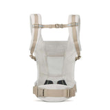 Ergobaby Adapt SoftFlex Mesh: Natural Beige baby carrier back view showcasing breathable cool mesh material | Babymaxi