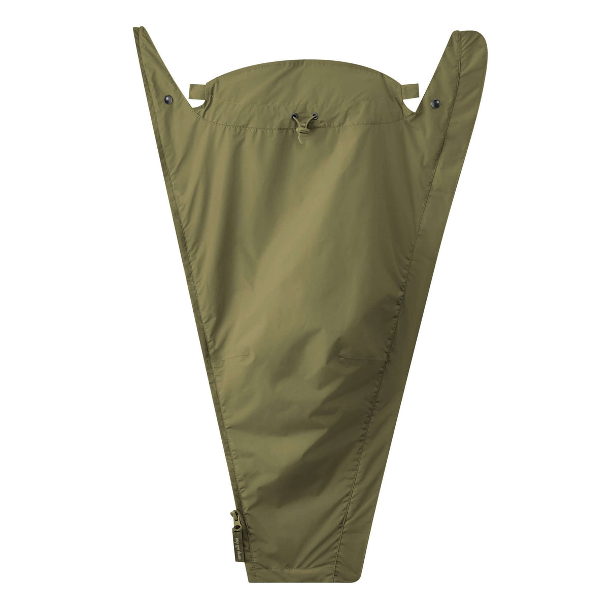 Mamalila Dublin Babywearing Coat – Khaki back view in stylish khaki color | Babymaxi